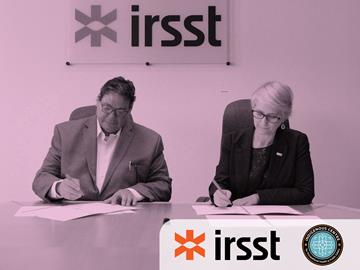Signature d’une entente entre l'Indigenous Center for Occupational Health & Public Safety et l’IRSST